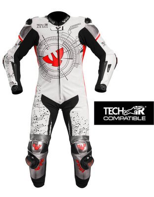 PSI Grid Race Suit - Tech-Air Race Compatible-mens road gear-Motomail - New Zealands Motorcycle Superstore