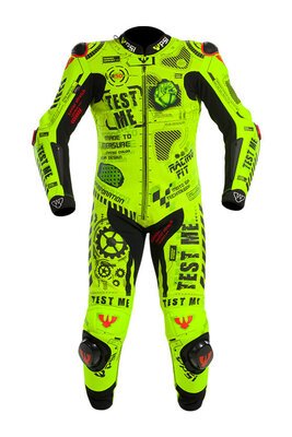 PSI Test Me Race Suit-mens road gear-Motomail - New Zealands Motorcycle Superstore