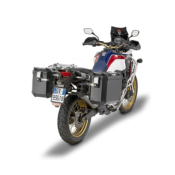 Givi Trekker Outback Panniers 37L Right 48L Left Pair Black