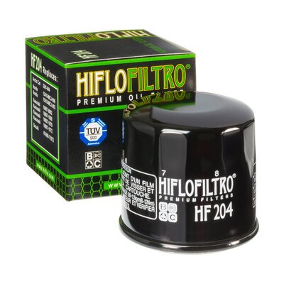 Hiflo HF204 Oil Filter-accessories and tools-Motomail - New Zealands Motorcycle Superstore