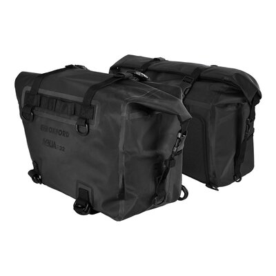 Oxford Aqua P32 Panniers-latest arrivals-Motomail - New Zealands Motorcycle Superstore