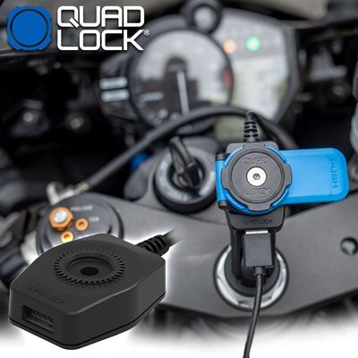 Quad Lock USB Charger-latest arrivals-Motomail - New Zealands Motorcycle Superstore