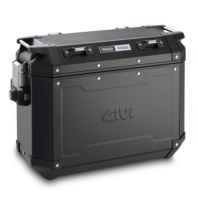Givi Trekker Outback 37L Black Right Pannier-luggage-Motomail - New Zealands Motorcycle Superstore