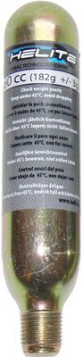Helite CO2 Canister 60cc-parts-Motomail - New Zealands Motorcycle Superstore