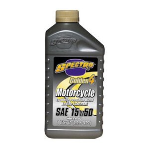 SPECTRO 'Golden 4' Semi-Synthetic 20W50 - 1 Litre-engine oil-Motomail - New Zealands Motorcycle Superstore