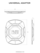 Quad Lock Universal Adaptor