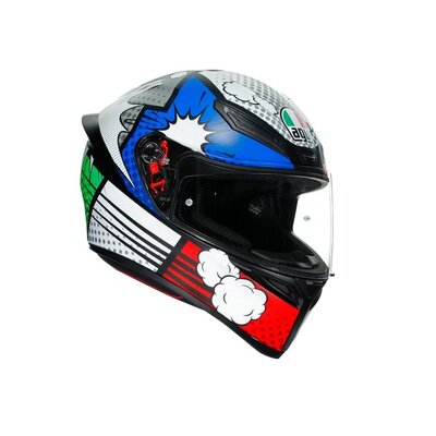 AGV K1 Bang Italy Blue-Motomail - New Zealands Motorcycle Superstore