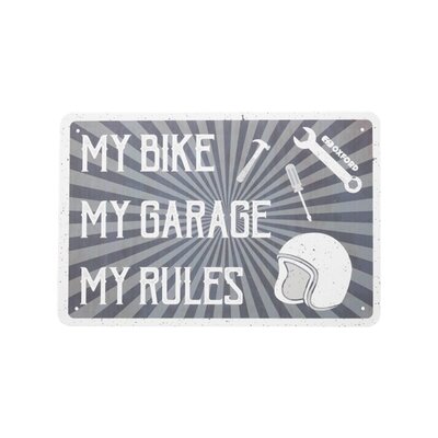 Oxford Garage Sign-Motomail - New Zealands Motorcycle Superstore