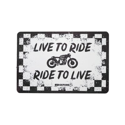 Oxford Garage Sign-Motomail - New Zealands Motorcycle Superstore