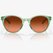 Oakley Spindrift Sunglasses - Transparent Jade Frame with PRIZM Brown Gradient Lens