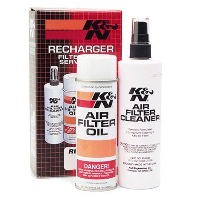 K&N Recharger Air Filter Service Kit-air filter-Motomail - New Zealands Motorcycle Superstore