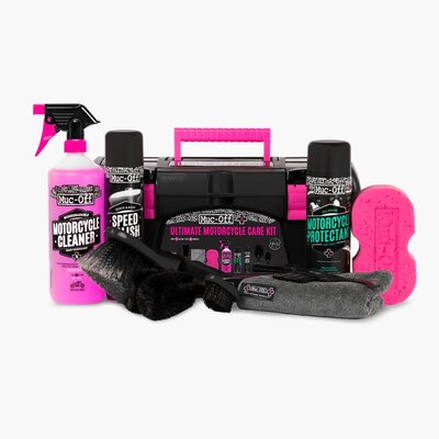 Muc Off Ultimate Motorcycle Cleaning Care Kit-accessories and tools-Motomail - New Zealands Motorcycle Superstore