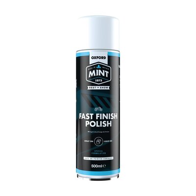 Oxford Mint Fast Finish Polish 500ml-cleaning supplies-Motomail - New Zealands Motorcycle Superstore