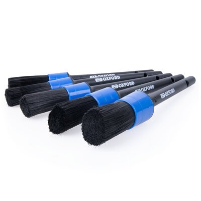 Oxford Detailing Brushes Set of 5-bike cleaners-Motomail - New Zealands Motorcycle Superstore