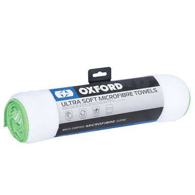 Oxford Ultra Soft Microfibre Towels Pack of 6-bike cleaners-Motomail - New Zealands Motorcycle Superstore