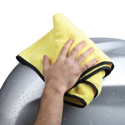 Oxford Super Drying Towel Yellow-bike cleaners-Motomail - New Zealands Motorcycle Superstore