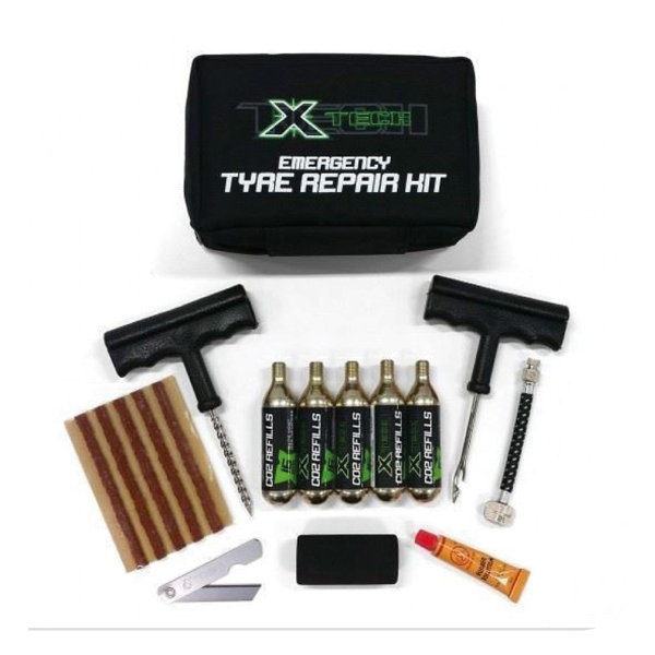 X-Tech Emergency Tyre Repair Kit
