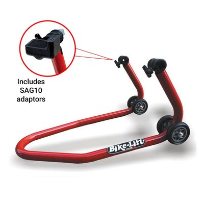 Bike Lift Front Stand FS10 with SAG10 Adaptors-stands-Motomail - New Zealands Motorcycle Superstore