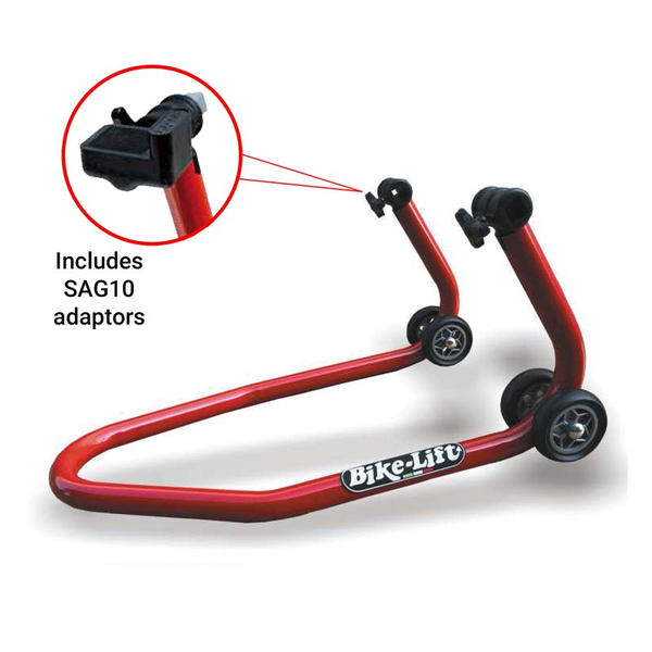 Bike Lift Front Stand FS10 with SAG10 Adaptors