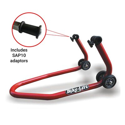 FS10 FRONT STAND WITH SAP ADAPTERS FOR RADIAL CALIPER-stands-Motomail - New Zealands Motorcycle Superstore