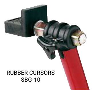 Rubber L Cursors for RS17 Rear Stands-rear-Motomail - New Zealands Motorcycle Superstore