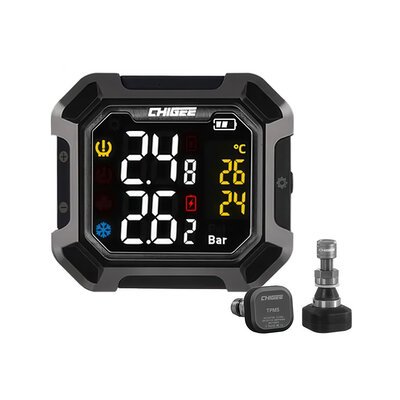 Chigee G3 Internal Sensor Tyre Pressure Monitor-accessories and tools-Motomail - New Zealands Motorcycle Superstore