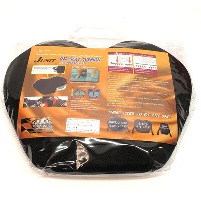 Jusit Large Gel Seat Cushion-Motomail - New Zealands Motorcycle Superstore